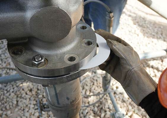 Flachdichtung Verwendung zwischen zwei Rohren Flachdichtung Verwendung zwischen zwei Rohren